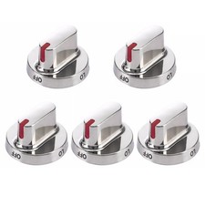 DG6400472A Replacement Control Knobs for Gas Hobs Ovens and Grills Set of 5