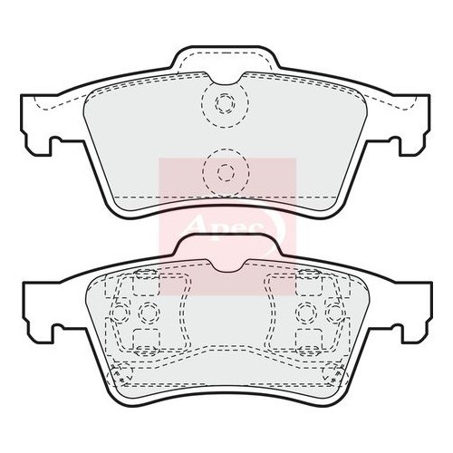 Apec brake pad - apec, disc