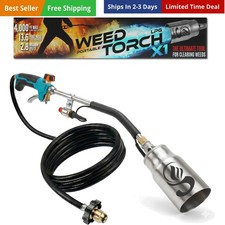 Propane torch weed burner with - propane,