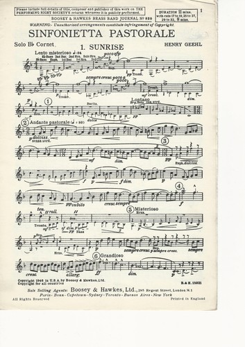 Sinfonietta pastorale for - pastorale,
