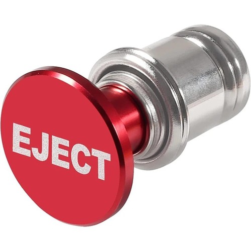 Red eject button - red,
