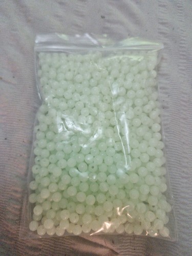 1000x 6mm lumi beads - lumi, round