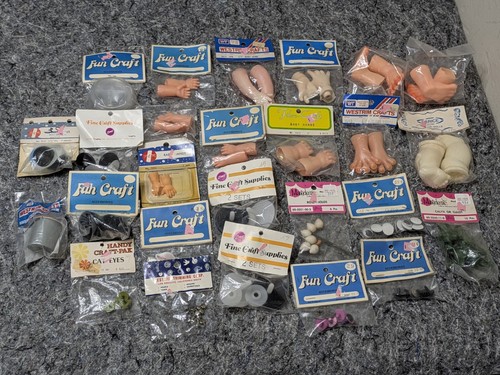 Vintage nos doll parts fun - vintage,