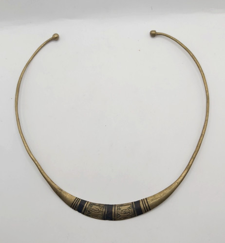 Vintage tuareg brass - vintage, torque