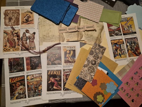 Scrap booking and junk - junk, journal