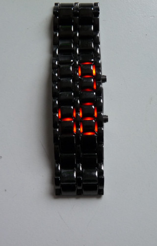 Led lava watch iron samurai - lava,