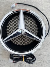 2008-13 Mercedes Benz W204 C300 Led Emblem Front Grille Star Chrome Logo Light