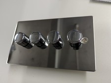 Volex Crabtree 4 Gang 1 Way