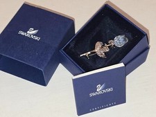 Swarovski Crystal Rose Brooch