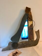 Boat Mirror Shabby Chic Handmade by Ryman Atkinson Cornish Artist