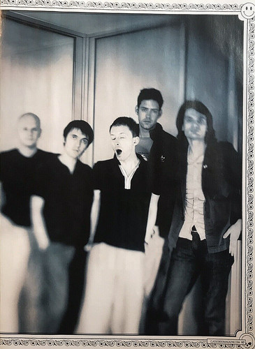 Radiohead magazine poster - radiohead,