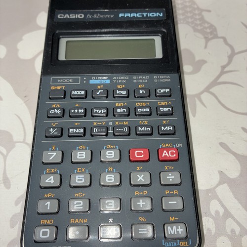 Casio super fraction - super,