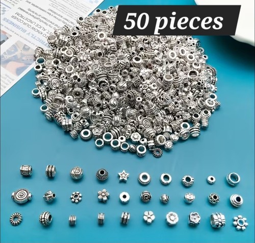 Pretty silver metal mixed - pretty,