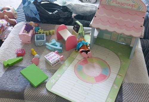 Elc rosebud playgroup wooden - rosebud,