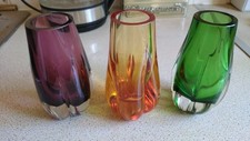 Whitefriars Glass 5 Lobed Vase