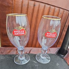 2 x Stella Artois  Rare hard