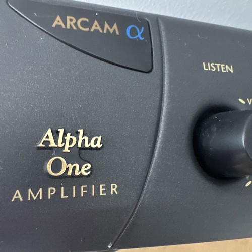 Arcam alpha one stereo - arcam,
