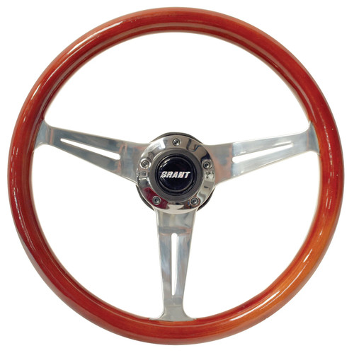 Grant wood rim steering - steering, wheel