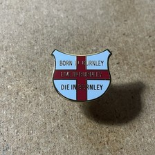 BURNLEY ENAMEL FOOTBALL BADGE