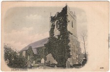 DENBIGHSHIRE - OLD COLWYN CHURCH, EARLY UNDIVIDED BACK