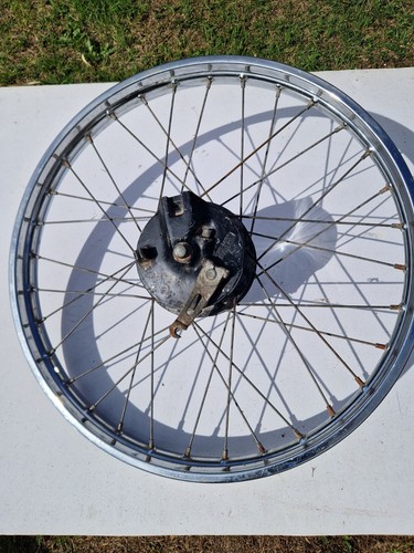 Suzuki 50er front wheel - suzuki, ts