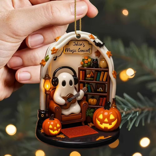 Cute reading ghost halloween - ghost,