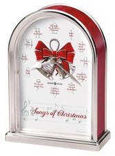 Howard Miller Songs of Christmas Tabletop Clock, New