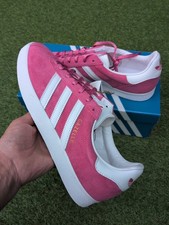 Adidas Gazelle 85 Men Trainers Size UK 8.5-10.5 Pink Fusion Suede