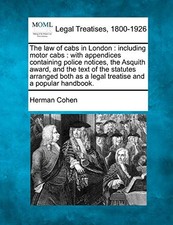 Cohen - law of cabs in London
