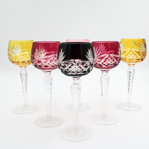 Bohemian coloured hock wine - coloured,