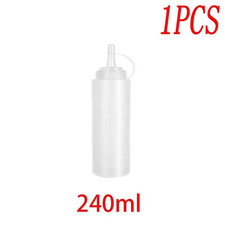 240ml Plastic Clear Squeeze