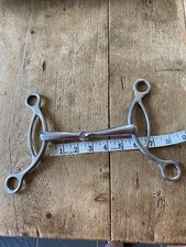 5  1/2” Stainless Steel American Lever /Gag Bit