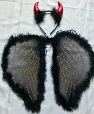 Devil Horn  Angel  Butterfly Wings  Fancy Dress  costume  Hen  Party Halloween