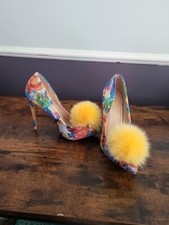 Heels pom pom  Shoes