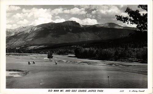 Golf old man and - man,