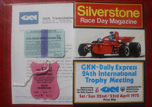 Silverstone race day magazine - silverstone,