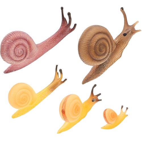 Pcs toy snail simulation - snail,