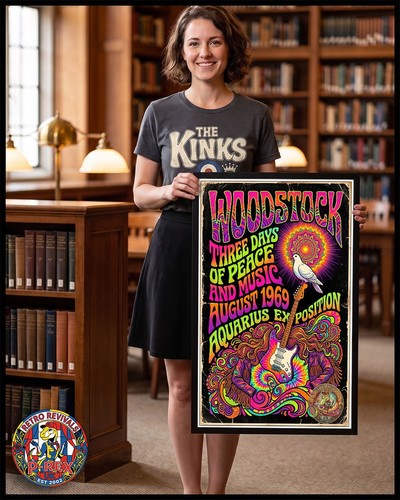 Woodstock 1969 retro hippy - 1969,