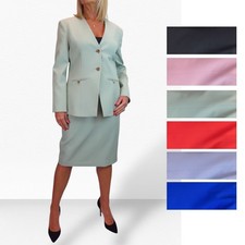 Ladies Tailored Skirt Suit