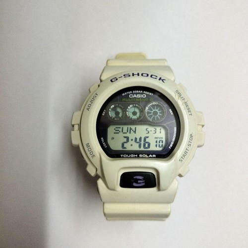Casio shock 6900a white - casio, g-shock