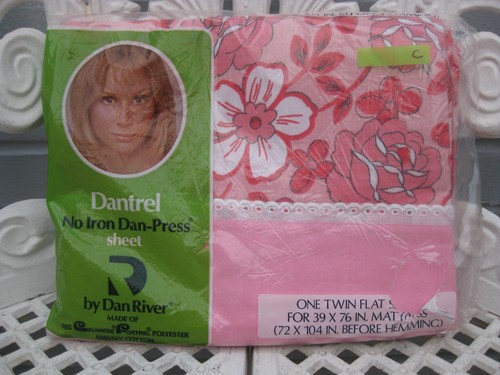 Vintage dantrel flat sheet - flat,