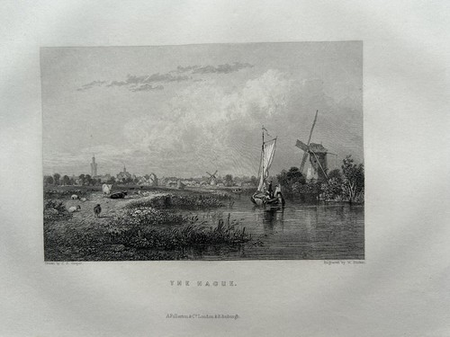 1850 view the hague - of,