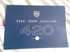 Jaguar 420G brochure undated UK market 
