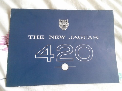 Jaguar 420g brochure - brochure, undated