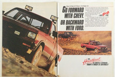 1990 Print 2 Page Ad Chevrolet
