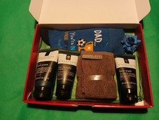 Christmas Dad Socks Gift Box With Champneys Hair Body Wash Rag & Hand Cream 50ml