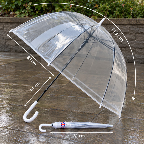 Transparent clear umbrella - clear,