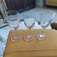 Edwardian etched port - 3,