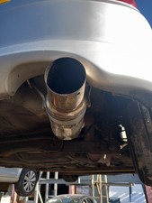 HONDA CIVIC SPORT MK7 2005 EXHAUST BACK BOX *MOTORSPORT MUFFLER M2*