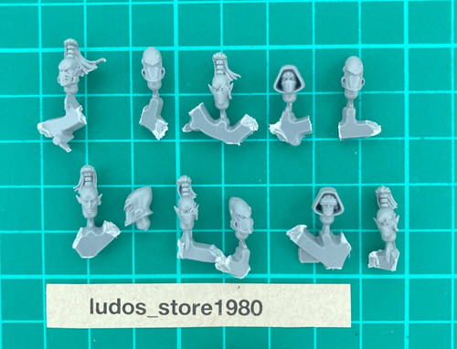 Rangers heads a aeldari - rangers, x